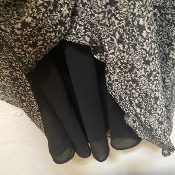 Mango Grace Abstract Ruffled Mini Dress - Picture 5 of 13